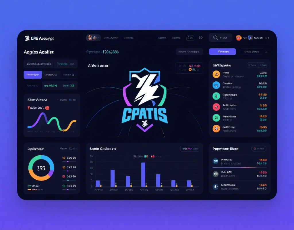 电竞盘口数据分析仪表盘